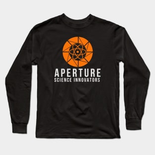 Aperture Science Innovators Portal Long Sleeve T-Shirt